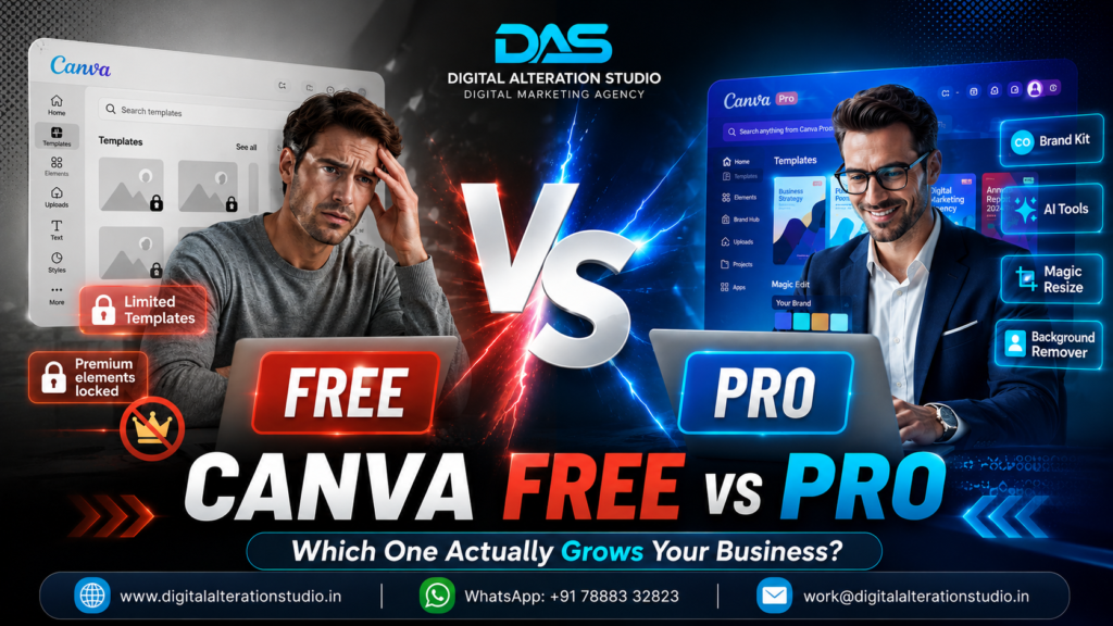 Canva Free vs Canva Pro